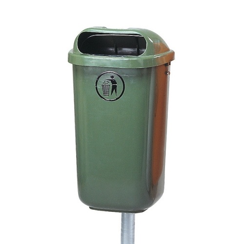 Kunststoffabfallbehälter 50 l - grün