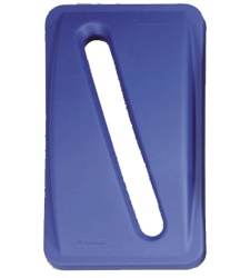 Abfallbehälterdeckel blau