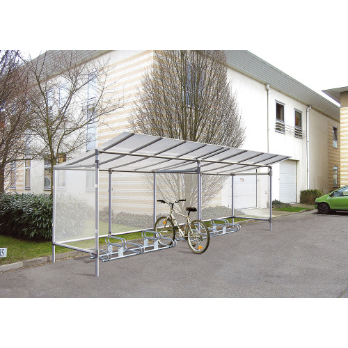 Überdachung für Fahrräder EKO - Anbau (2550x1977x2150 mm)