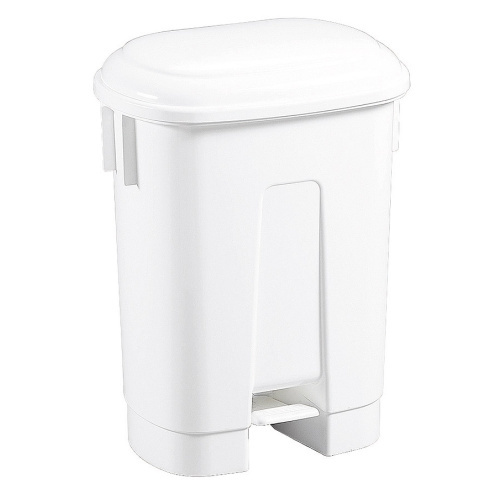 Abfallbehälter Kunststoff Sirius 60 l. - weißer Deckel