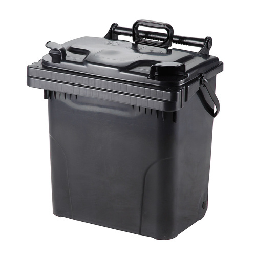 Abfallbehälter 40 l schwarz