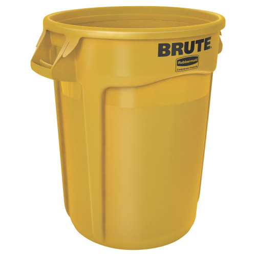 Kunststoffbehälter Round brute 121,1 l. - gelb