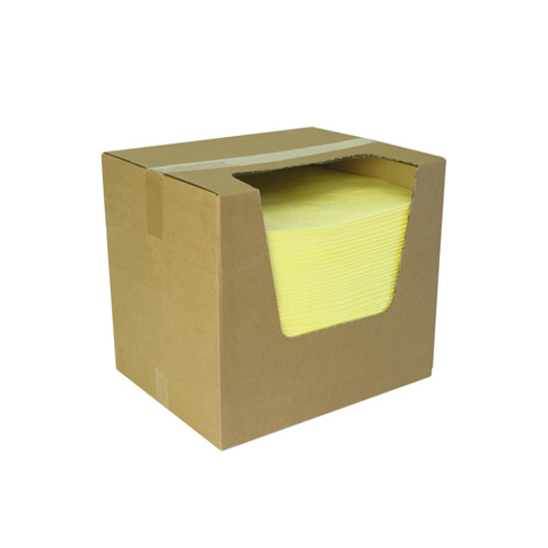 Sorptionsmatten gelb, leicht 40 x 50 cm, 200 Stück/Packung