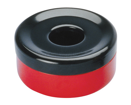 Tischaschenbecher Durchmesser 150 mm rot/schwarz