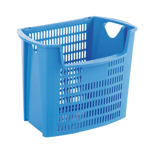 Abfallsortierbehälter mit Ausschnitt - blau