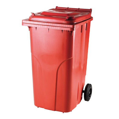 Kunststoffmülltonne Behälter 240 l rot