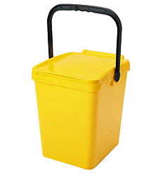 Abfallbehälter URBA 21 l. - gelb