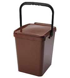 Abfallbehälter URBA 21 l. - braun