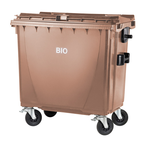 Kunststoffcontainer 770 lt. - braun - BIO