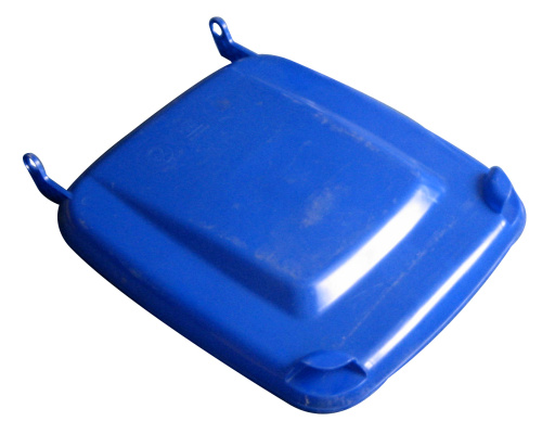 Deckel für Kunststoffmülltonne 120 lt. - Kunststoffbehälter - blau
