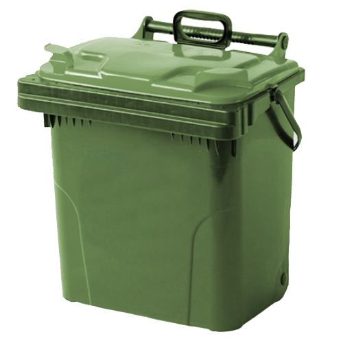 Abfallbehälter 40 l grün