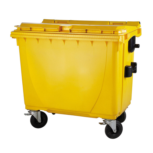 Kunststoffcontainer 660 l - gelb