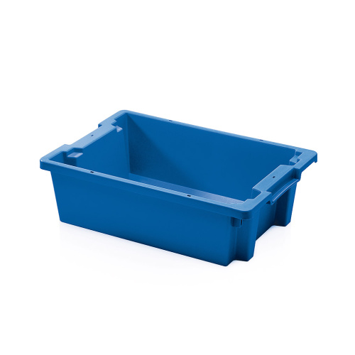 Stapelbare Kiste - 600 x 400 x 170 mm - blau