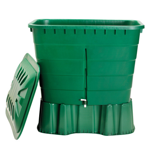 Eckiger Regenwasserbehälter 520 l ohne Sockel