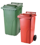 Mülltonnen für Kommunalabfall